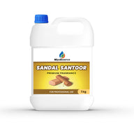 MipaEssence Sandal Santoor Premium Fragrance – 1kg Bottle for Professional Use with Rich Sandalwood Notes
