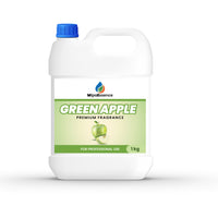 Green Apple Fragrance Essence in Jerrycan with Fresh Apple Visual – Ideal for Soaps & Personal Care