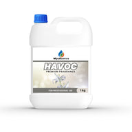 MipaEssence Havoc fragrance front bottle label – premium white design with lily flowers and branding