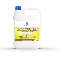 MipaEssence Lemon Super Fragrance 1kg bottle – bold citrus lemon design with premium aroma for professional use.