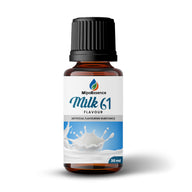 MipaEssence Milk 61 Flavour Bottle – 30ml pack showing product label with logo and milk carton icon