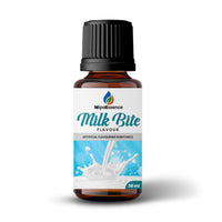 MipaEssence Milk Bite Flavour 30ml bottle – artificial flavouring with a rich milky taste, placed against a clean white background.