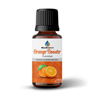 MipaEssence Orange Booster Food Flavour 30ml Bottle – Artificial Flavouring Substance with Orange Fruit Illustration