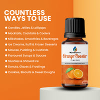 MipaEssence Orange Booster Flavour Applications – Ideal for Candies, Mocktails, Milkshakes, Frozen Desserts, Syrups, Baked Goods, and Slushies