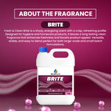 Description of MipaEssence Brite Fragrance – fresh, energizing, clean aroma designed for hygiene and homecare use.