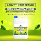 About MipaEssence Citronella Extra Strong – a bold citrus scent ideal for mosquito repellents, air fresheners, and industrial applications.