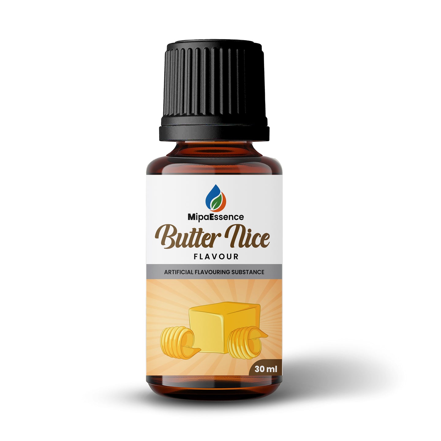 MipaEssence Butter Nice Food Flavour 30ml bottle – Premium buttery sweet food flavouring essence.