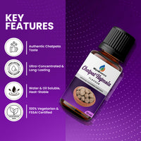 Key features – Strong flavour concentration, food-safe, vegetarian, and suitable for dry or liquid savoury applications.