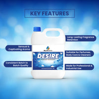 MipaEssence Desire Fragrance – Key features including sensual aroma, long-lasting scent, and professional-grade use.