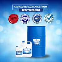 MipaEssence Desire Fragrance packaging available from 1kg to 200kg with GMP and ISO certification.