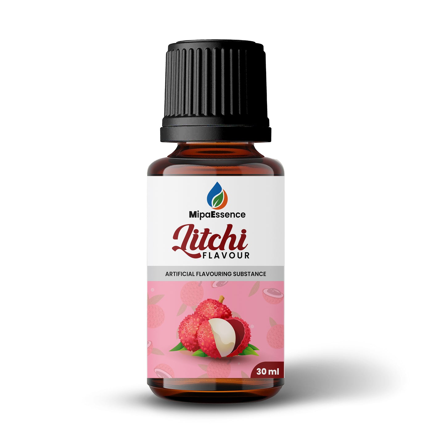 MipaEssence Litchi Food Flavour Bottle – 30ml Artificial Lychee Essence for Food & Beverages