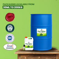 MipaEssence Pan Bahar Flavour – Full pack range including 30ml, 1kg, and 200kg with certifications and branding.