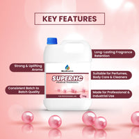 Key features of MipaEssence Super HC Fragrance highlighting long-lasting aroma and industrial applications