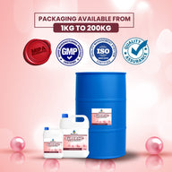 Packaging options for MipaEssence Super HC Fragrance available from 1kg to 200kg with ISO and GMP certification